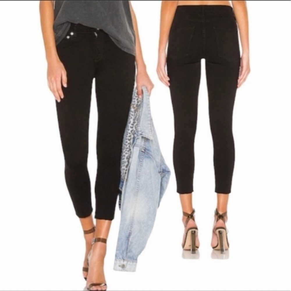 AGOLDE x REVOLVE Filter Free Skinny Black Jeans
